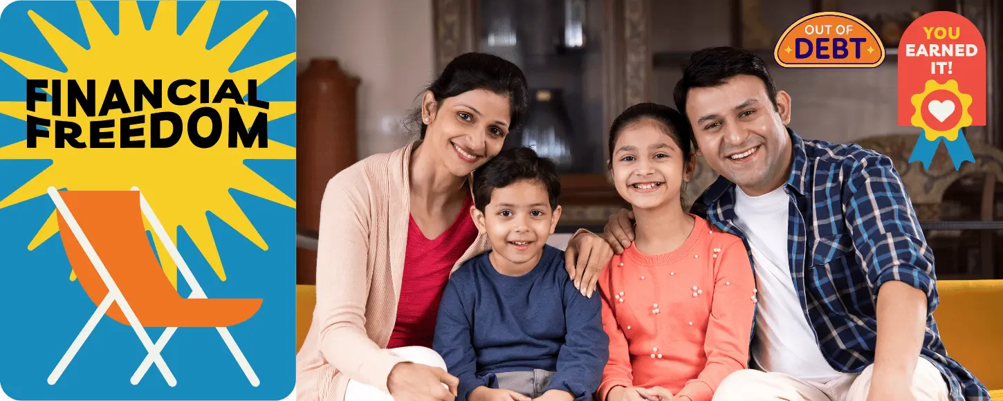 process of investment strategy help the family to achieve financial freedom